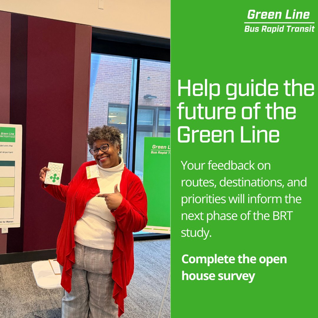 Green Line BRT tweet media