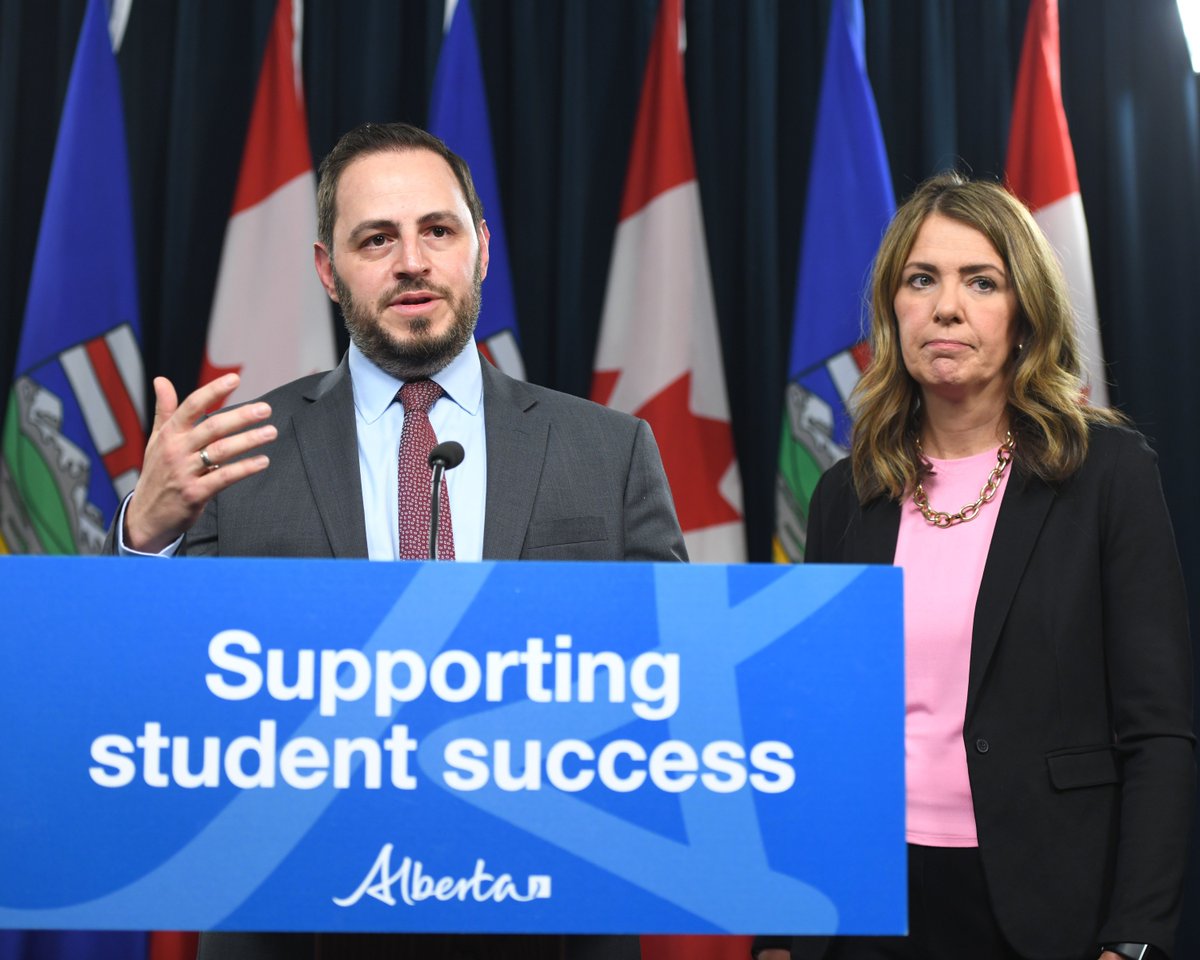 demetriosnAB's tweet image. Yesterday, I was pleased to announce that, if passed, Budget 2026 will provide a $722M increase in education operating funding. This 7.2% increase is a historic investment that will support the hiring of more than 1,600 teachers and over 800 support staff. 

#abed #budget2026