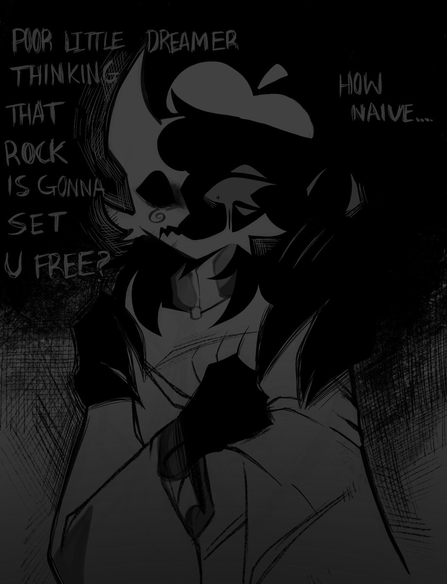 taka_doodles's tweet photo. I always like the idea of how the great one just keeps taunting her knowing damn mr might never give her freedom even if he did ik it’s gonna be more sad or worse
🥲🥲

#regetevator #Folly https://t.co/M8bcqjXVC5