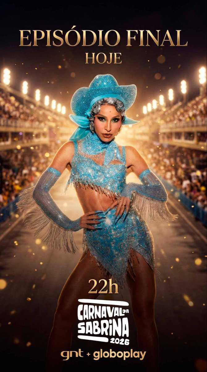 Amando #carnavaldasabrina <a href="/canalgnt/">Canal GNT</a> <a href="/globoplay/">globoplay</a> <a href="/SabrinaSato/">Sabrina Sato</a>