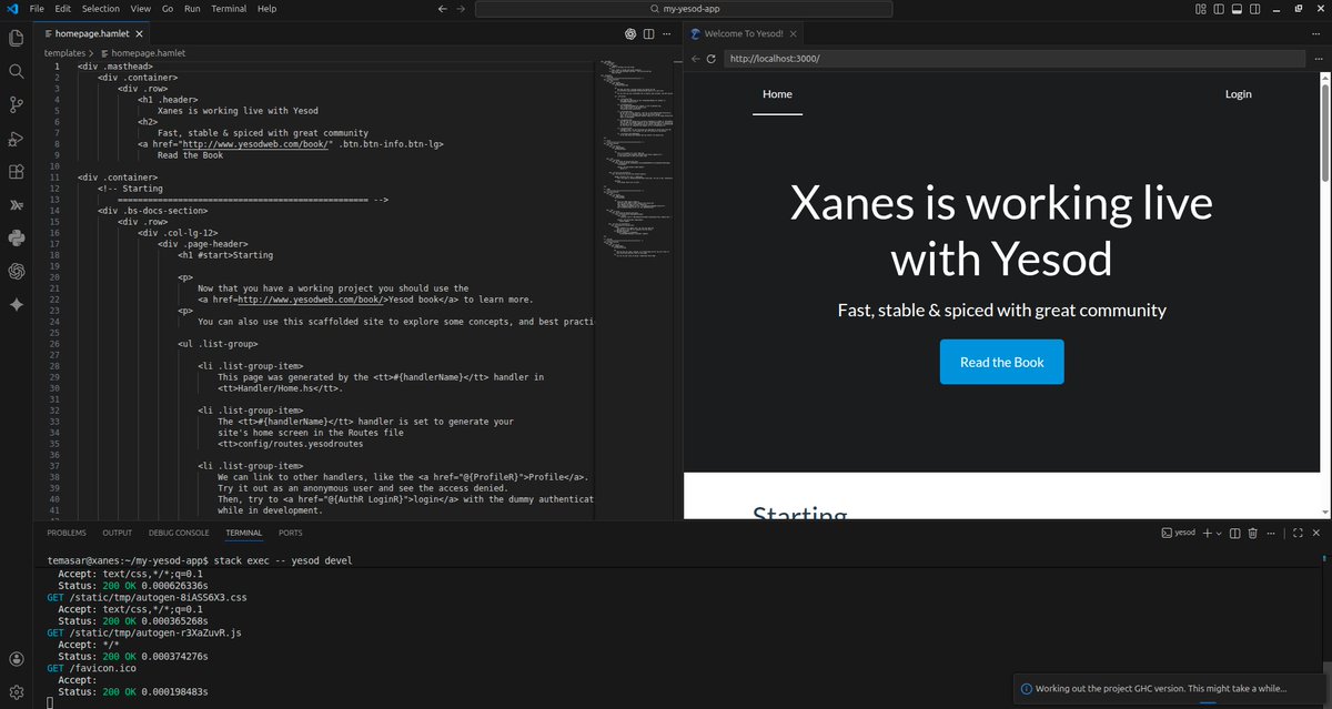 Xanes_007's tweet photo. Yh that's what i am talking about. stack is done building executed and we are live!. Yesod is lowkey fun. https://t.co/4lvGEl0cuh
