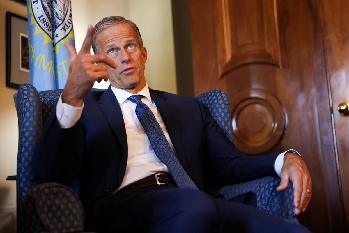 It pisses me off that John Thune thinks a dog show is more important that passing the SAVE America Act. 

When the leader can't figure out how to pass a 90% issue it's because he doesn't want to. 

He's obviously a CROOK. 

We NEED a new Leader.