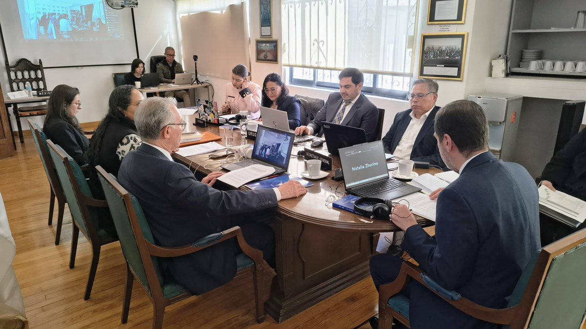 EmbaCuMex's tweet photo. La Embajada de Cuba en México participó este miércoles en la 180 Reunión de la Comisión de Cuotas y de Asuntos Administrativos y de Presupuesto (CCAAP) del OPANAL.

🔗https://t.co/aNOq9jc609 https://t.co/RQ3PswAG1Q