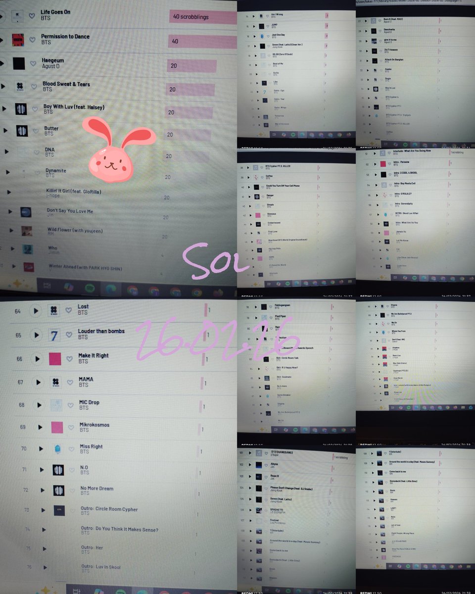 19Msoledadc's tweet photo. Prefiero ser productiva y no andar mucho por aquí
Last de hoy: 8 álbumes, misiones y mucho stream grupal 💜
#NoStreamNoArmy @BTS_twt https://t.co/YvLegMA3g0