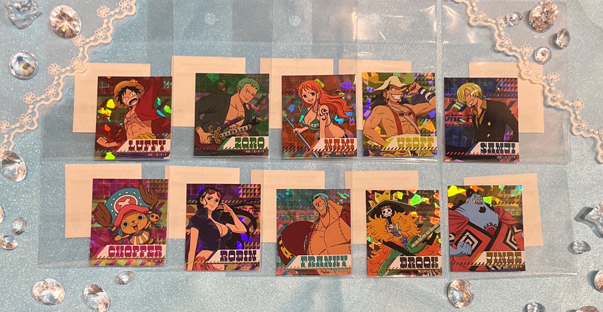 新商品】 MUGIWARA STORE ARTS プリズムステッカー ルフィ/ゾロ/ナミ