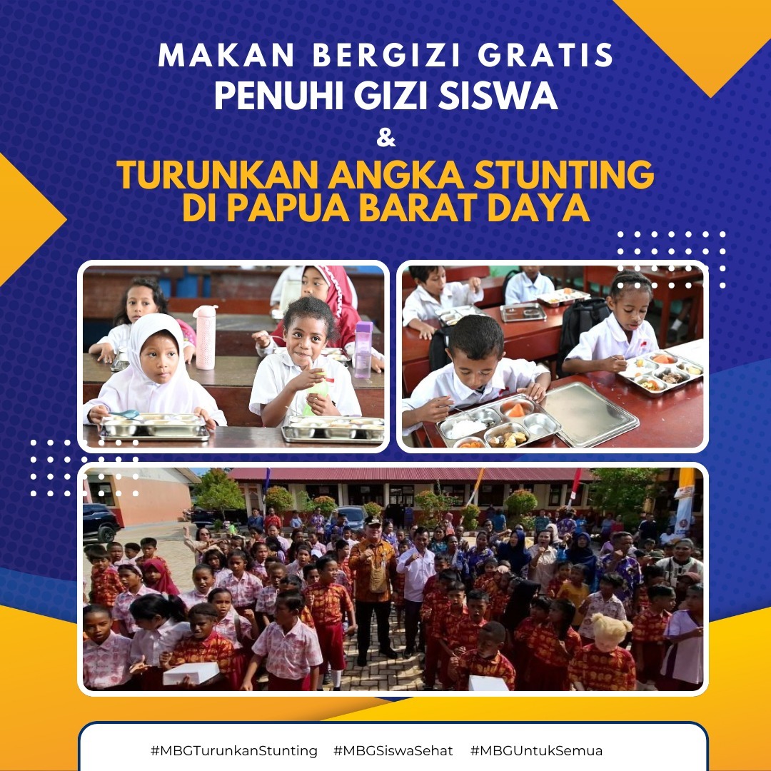 Program MBG Penuhi Gizi &amp; Turunkan Angka Stunting