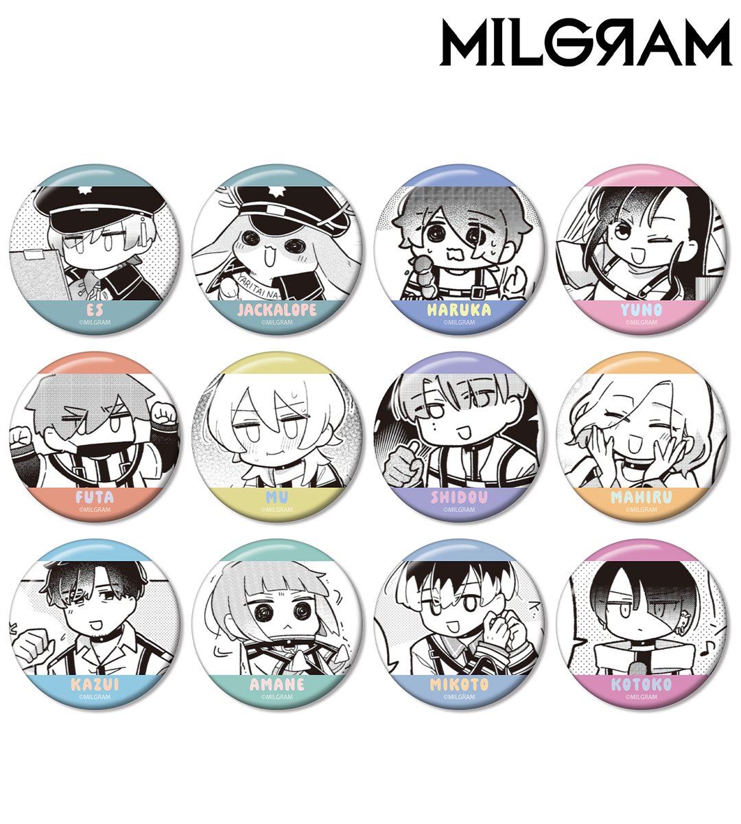 予約開始】『MILGRAM -ミルグラム-』より「トレーディング ミニグラム