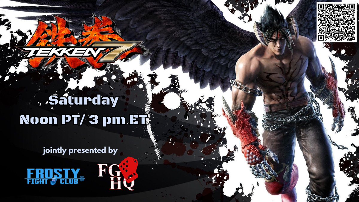 FGHQDiscord's tweet photo. We are co-hosting a special Tekken 7 tournament this Saturday with @frostyfightclub ! Click the link below to sign up!

#tekken
#tekken7
#fightinggames
#fgc
#bandainamco

https://t.co/IYviMAw2Dm https://t.co/oLeEMDFDZ1