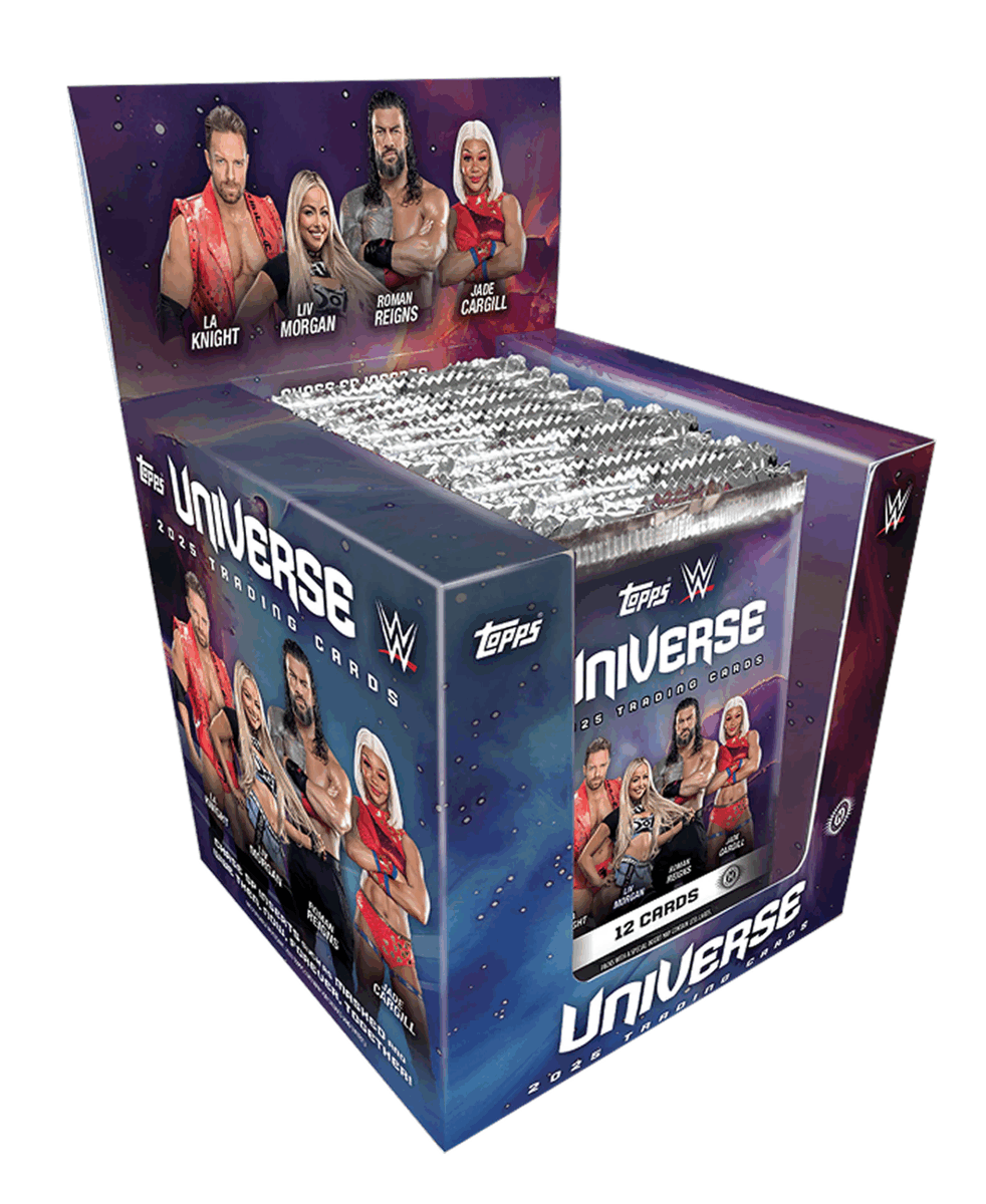 WWE 2025 TOPPS UNIVERSE HOBBY】 TOPPS社から「WWEユニバース」発売