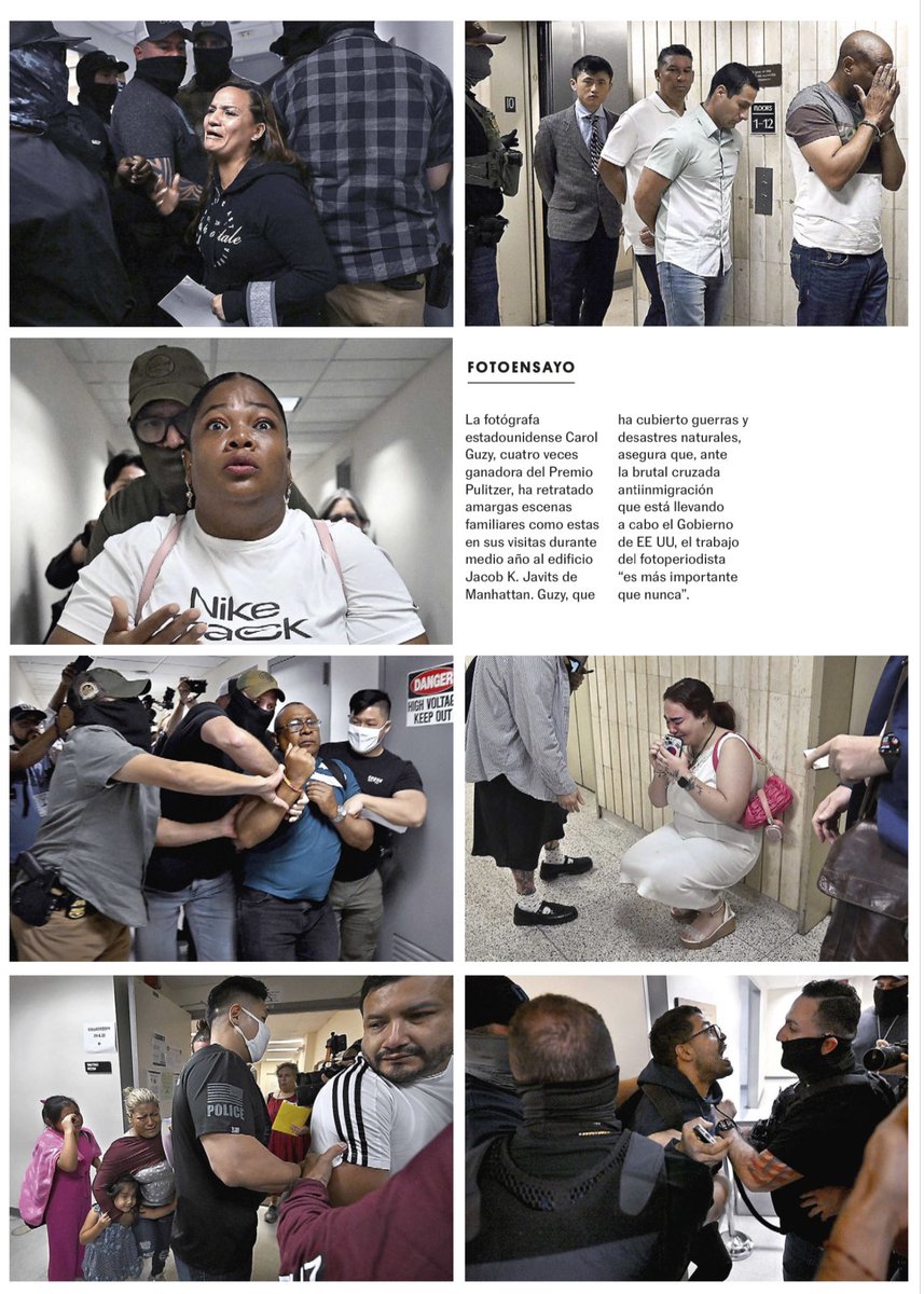 “Las familias rotas de Donald Trump.”

Foto reportaje de Carol Guzy, “este es nuestro desafío frente a la #desinformación”, en el País.