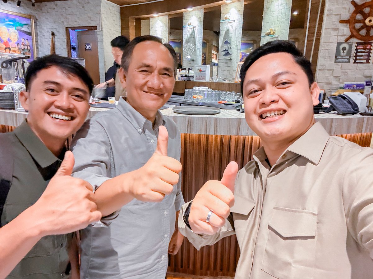 Bersama Bang Andi Arief Komisaris (independen) PLN 🇮🇩