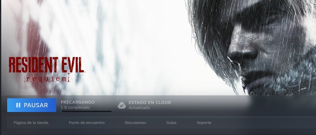 Precargando !!!!! 

Mañana sale Resident uwu