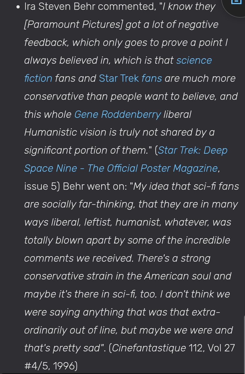 This is still incredibly relevant about sci-fi and star trek fans today