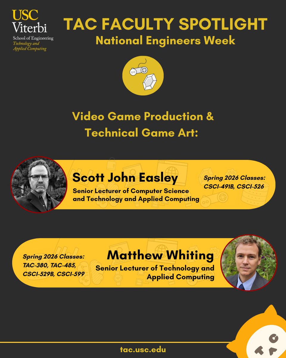 USC Technology and Computing Program (TAC) tweet media