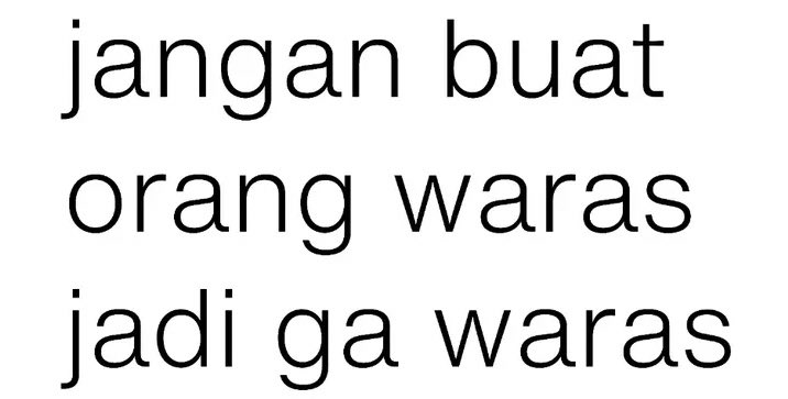 yovitaaapr's tweet photo. yang waras ya https://t.co/XQbB51udBK