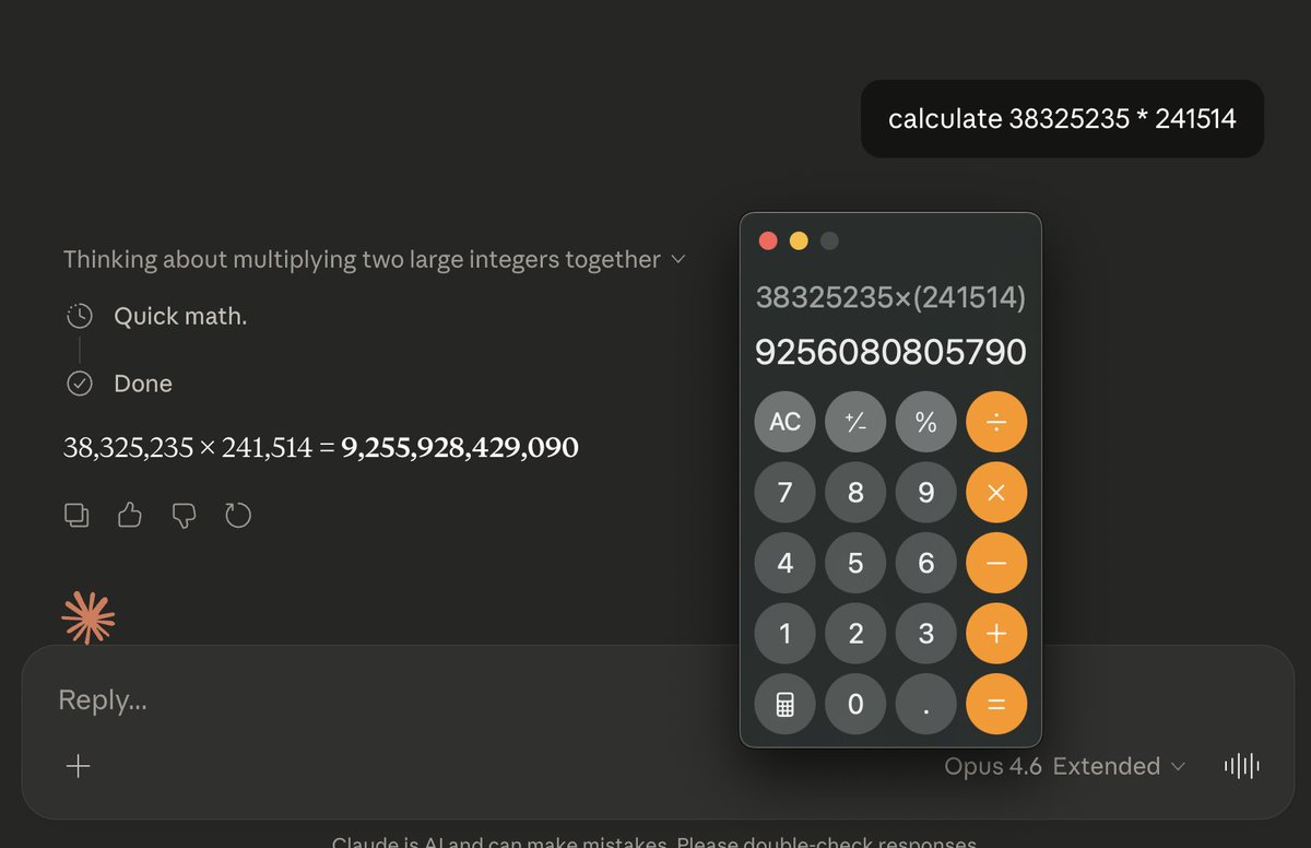 Math error screenshot