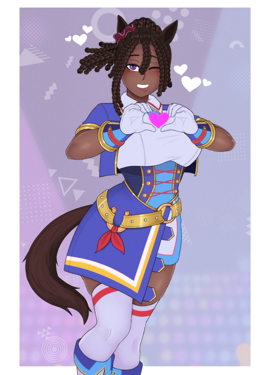 Luminous Iris
A Black Uma is Speaking, Listen and Learn 
#umamusume