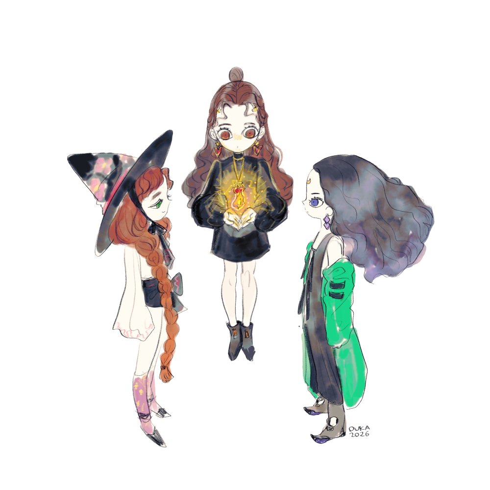 camadeanima's tweet photo. 小さい魔女三人 https://t.co/cKpjO4LdPJ