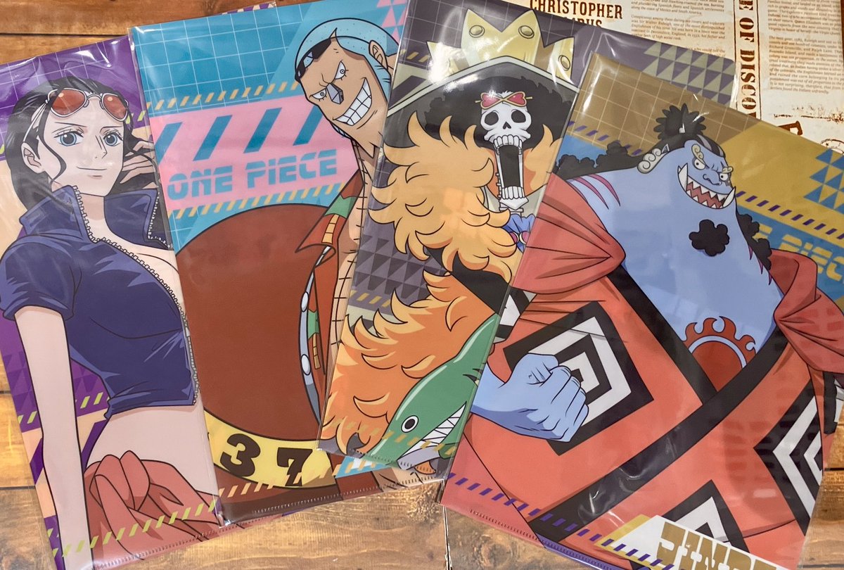 新商品】 MUGIWARA STORE ARTS 『クリアファイル』 (全11種) 各550円