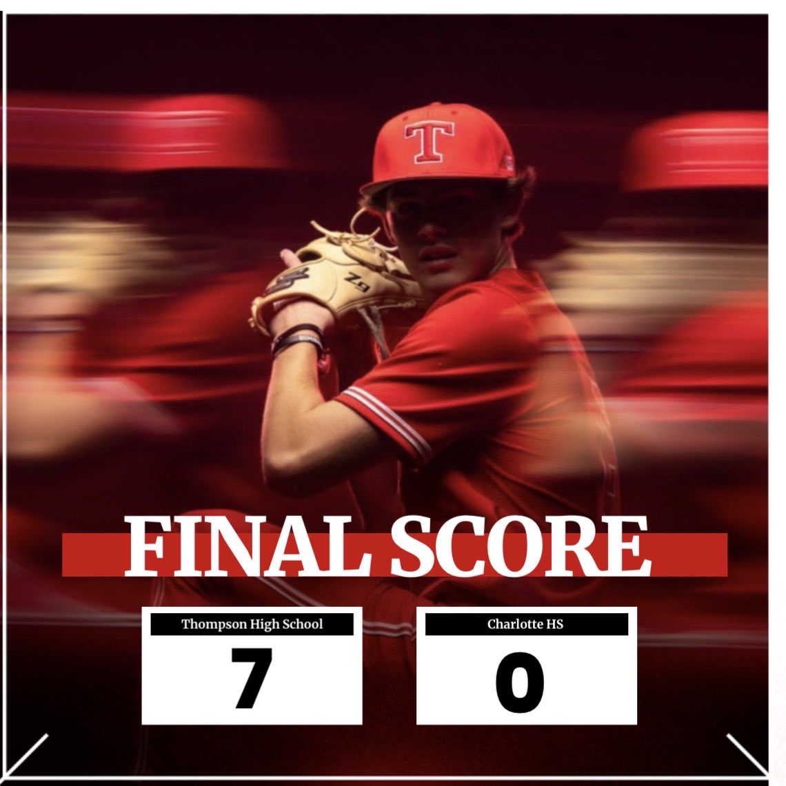 Thompson Warrior Baseball tweet media