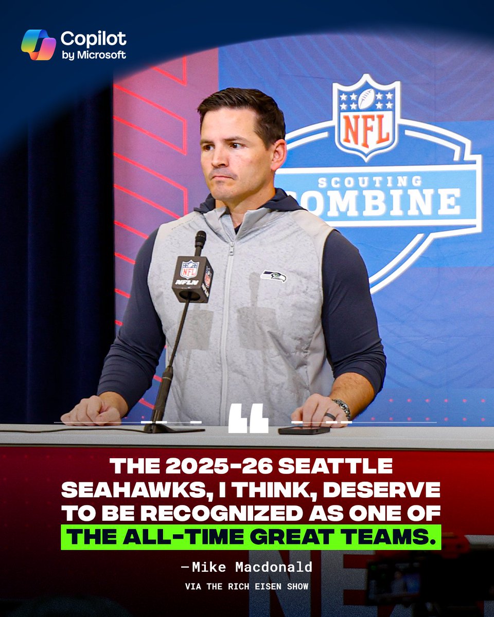 We know who we are.
Presented by @Copilot