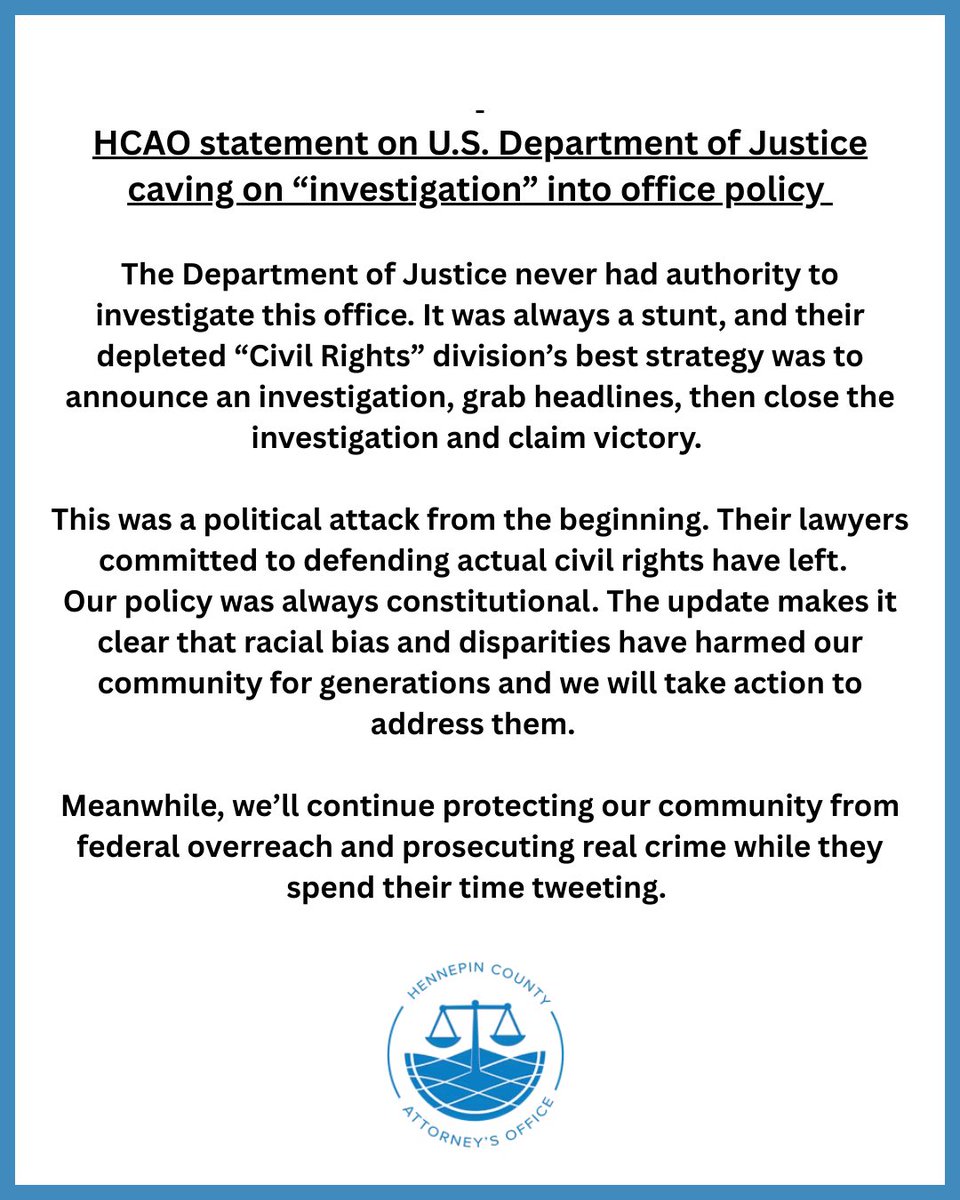 Hennepin County Attorney Mary Moriarty tweet media