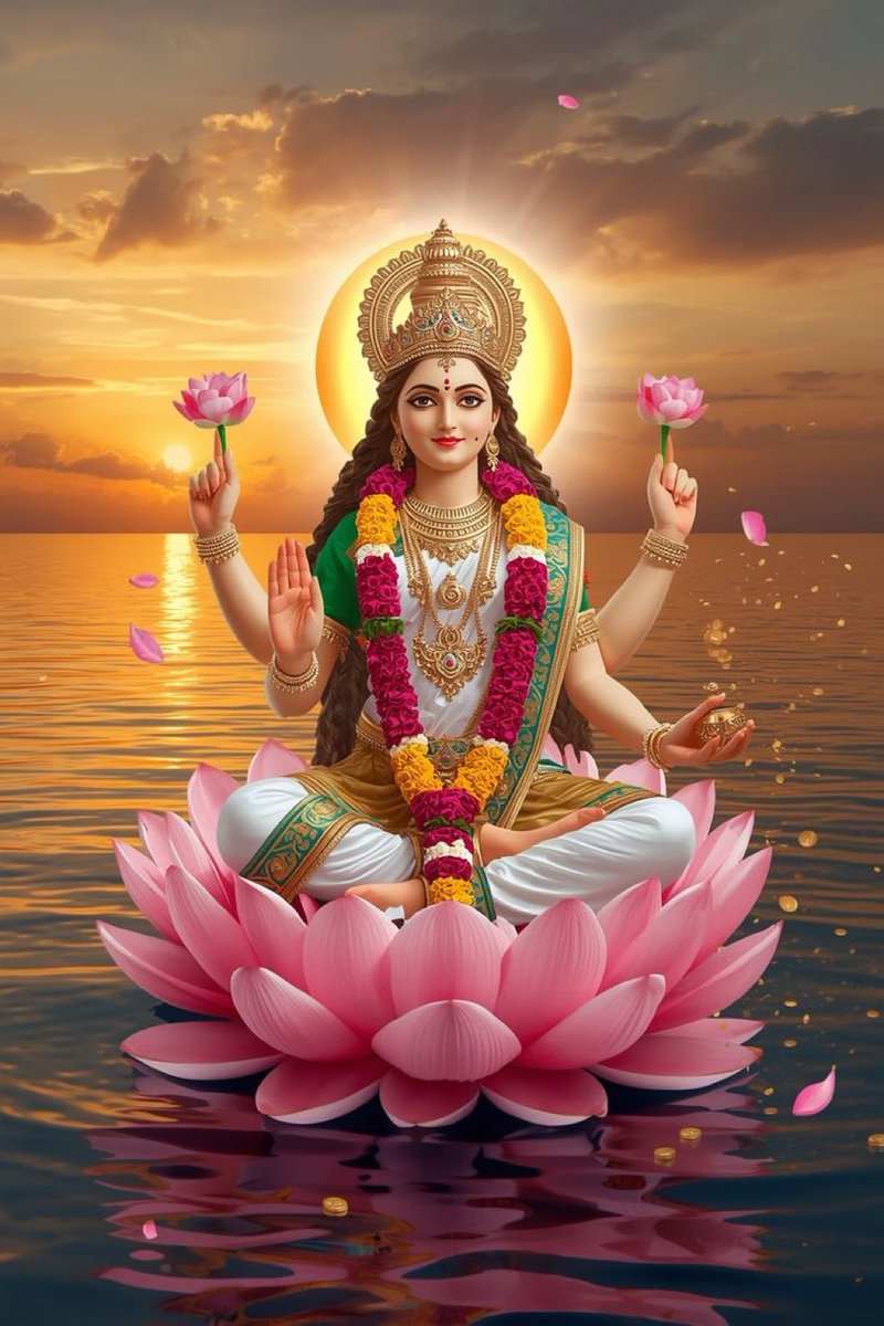 SanataniX_'s tweet photo. ॐ श्रीं ह्रीं क्लीं श्रीं सिद्ध लक्ष्म्यै नमः
माँ लक्ष्मी सबकी इच्छाओं को पूरण करे
सब के घर में निवास करे
आप सब के जीवन सुख समृद्धि दे 
जय माँ लक्ष्मी जी ॥ https://t.co/QTkvc4RsqJ