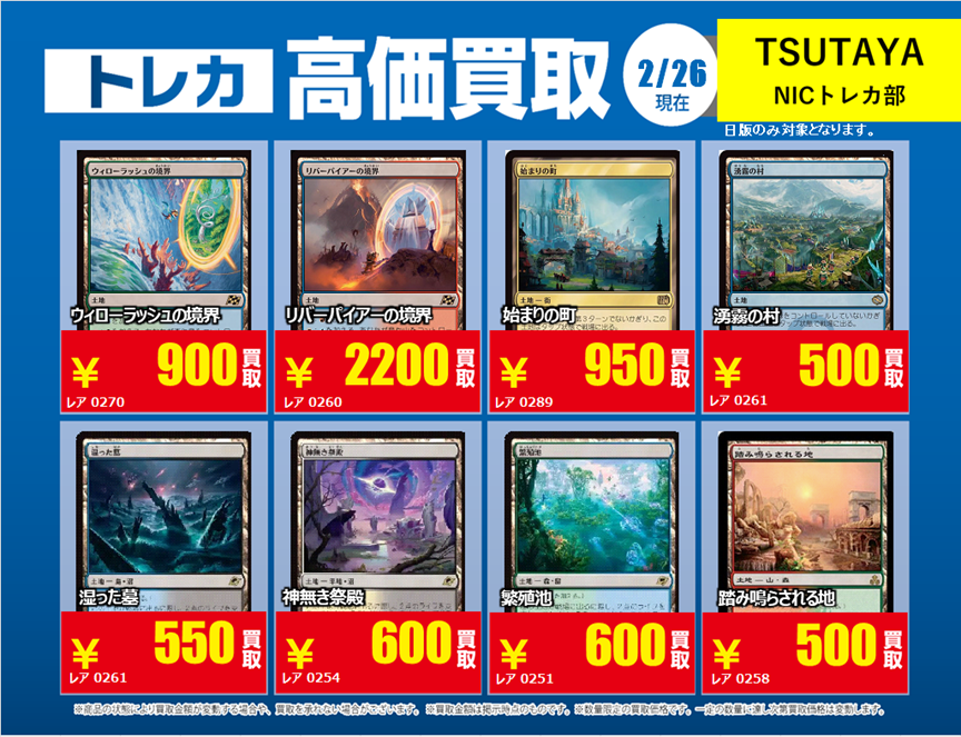 X限定強化買取】 🔥MTG 土地/特殊土地🔥 該当カードを事前に仕分けの上