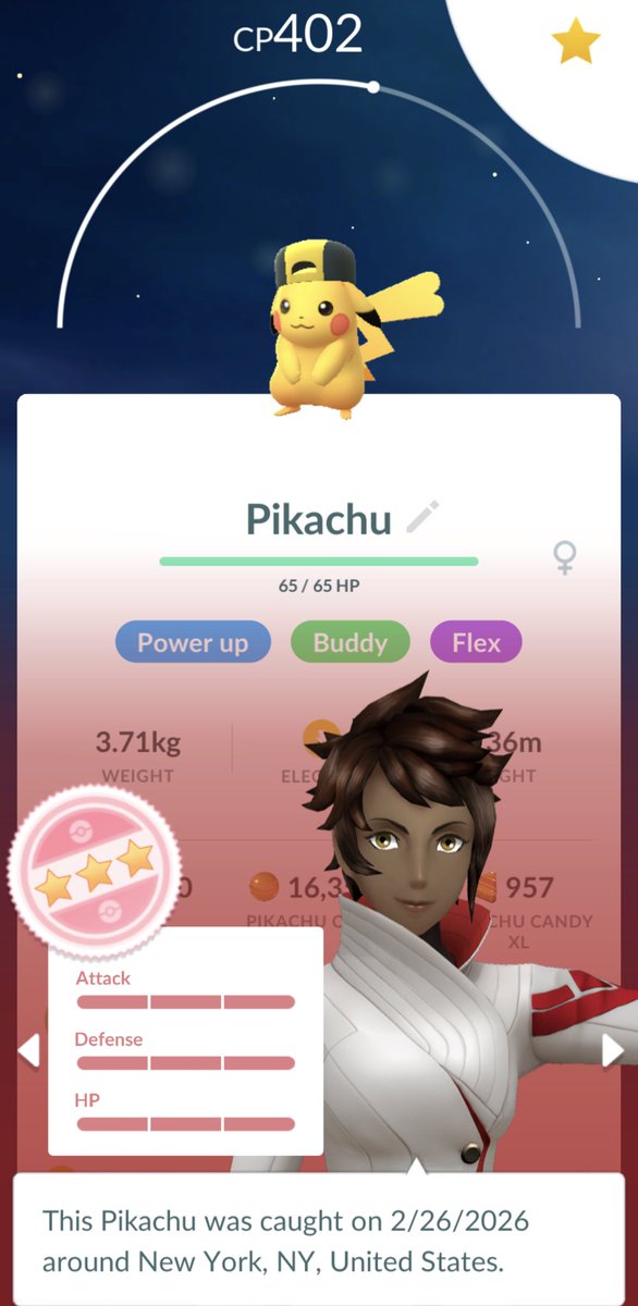 I don’t make much of an effort to collect costume Pikachu, but I thought this one was pretty cool 😎 #PokemonGo