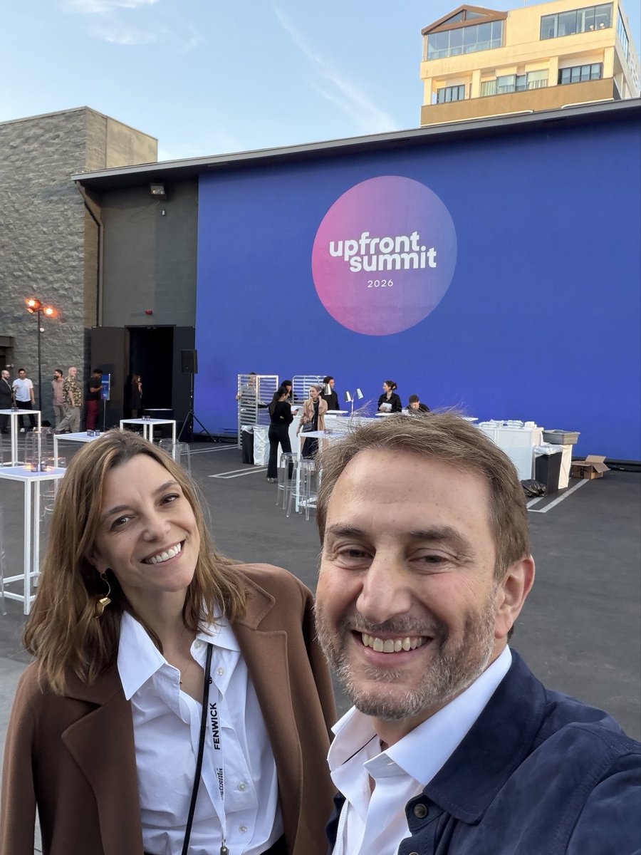 Almost a wrap then Closing Party 

#UpfrontSummit 2026 https://t.co/bTsANCa8rr