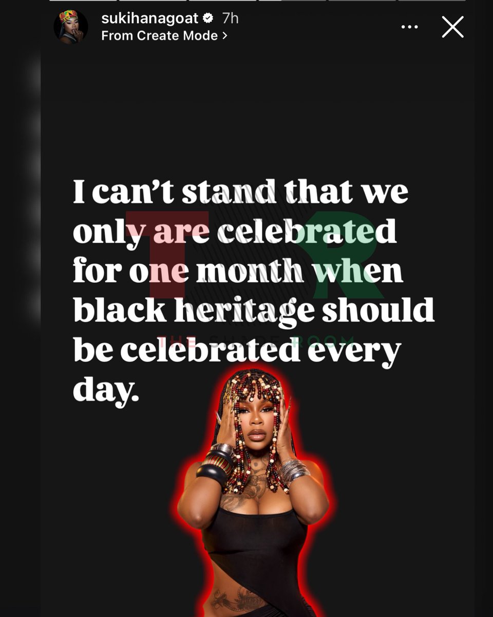 TheShadeRoom's tweet image. We overly agree Suki! ✊🏽 ✍🏾#TSRStaffAS