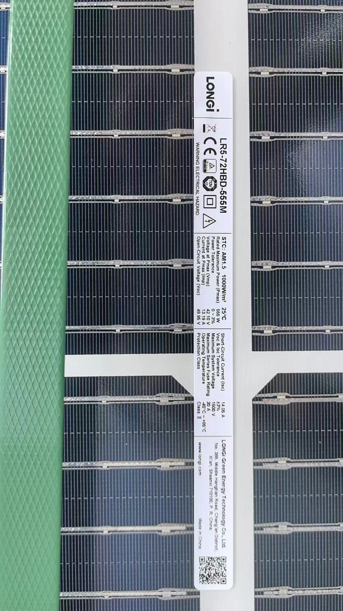 Jiayu_xiaaa's tweet image. 🔥 LONGi Solar Panels IN STOCK 🔥
Full container quantities available:
LR5-72HGD-580M/585M
LR7-72HYD-645M/650M
LR8-66HGD-605M/615M
LR8-66HVD-640M/650M
Welcome to inquire for best price!

📲 WhatsApp: +86 18258398571
📧 Email: joy@fysolartech.com

#LongiSolar #SolarPanel