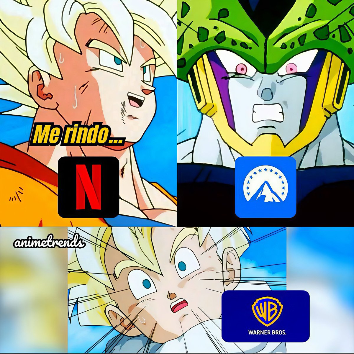 Lo que acaba de suceder entre
Netflix, Paramount y Warner. 🗿