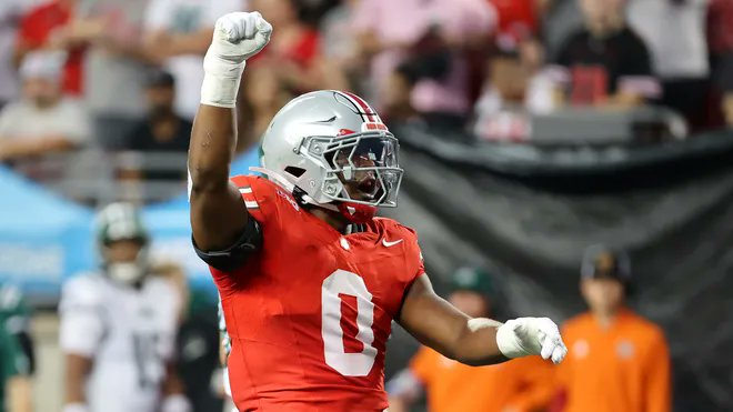 jacobinfante24's tweet photo. LB winners at the Combine:

• Sonny Styles, Ohio State
• Arvell Reese, Ohio State
• Kaleb Elarms-Orr, TCU
• Kyle Louis, Pittsburgh
• Jacob Rodriguez, Texas Tech
• Anthony Hill Jr., Texas
• Bryce Boettcher, Oregon https://t.co/u4ppKV3vGh