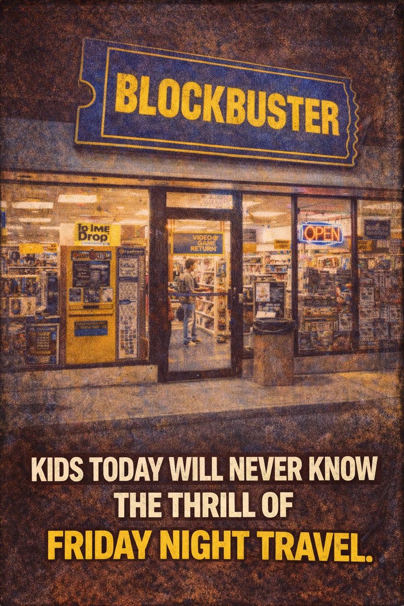 I truly miss renting movies on Friday nights with the whole family!  Am I the only one that misses this???