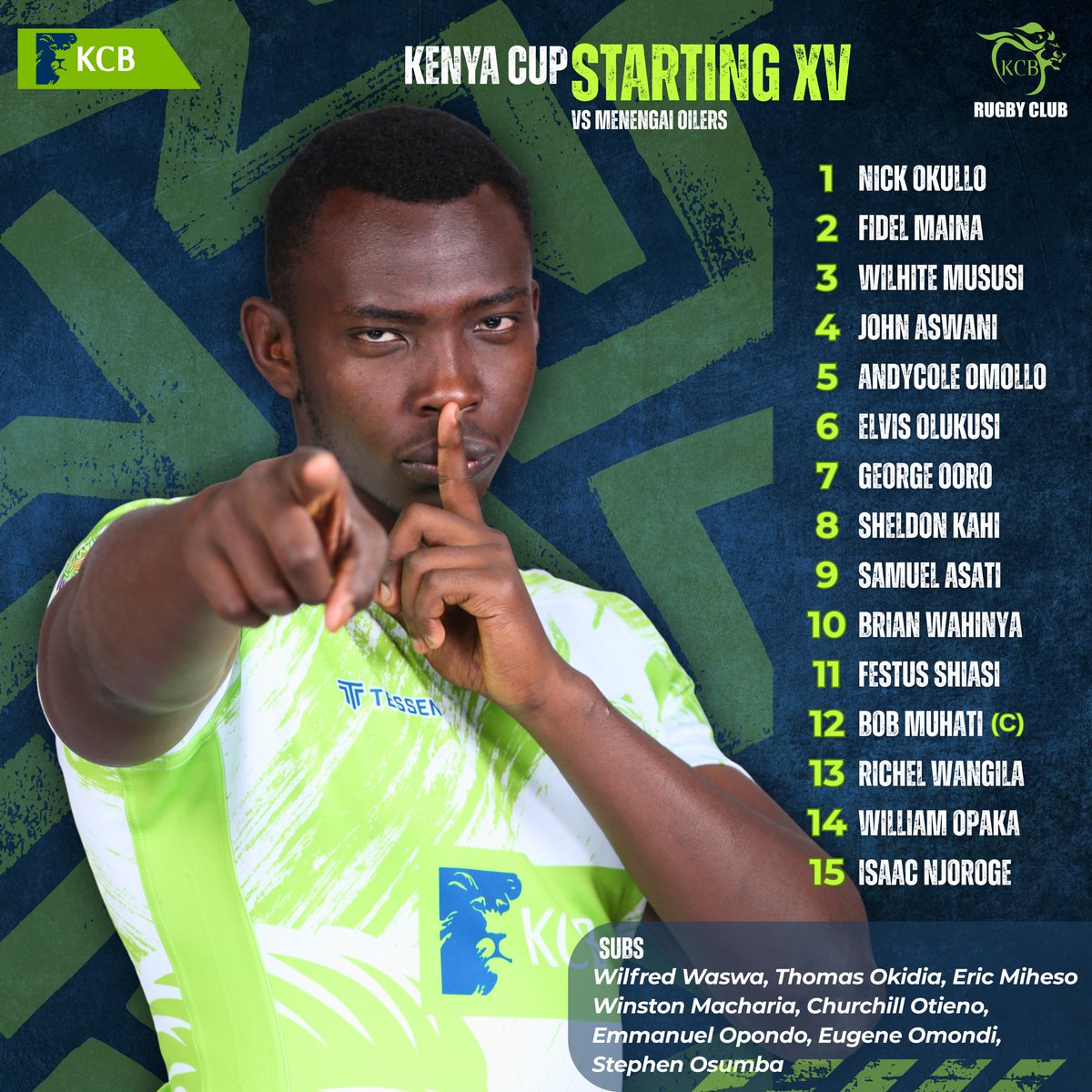 KCB Rugby Club tweet media