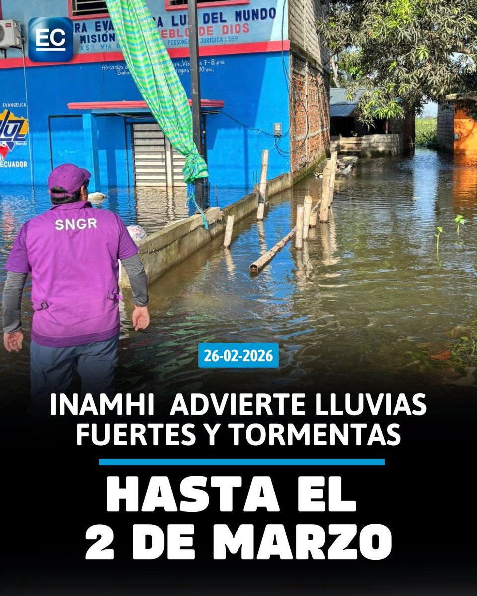 elcomerciocom's tweet photo. 👉 https://t.co/TTAmpICI4E || Febrero cierra con más de 19 000 personas afectadas. Seis provincias están en Alerta Roja ⛈️👇👇 https://t.co/ghJpgj3xXT
