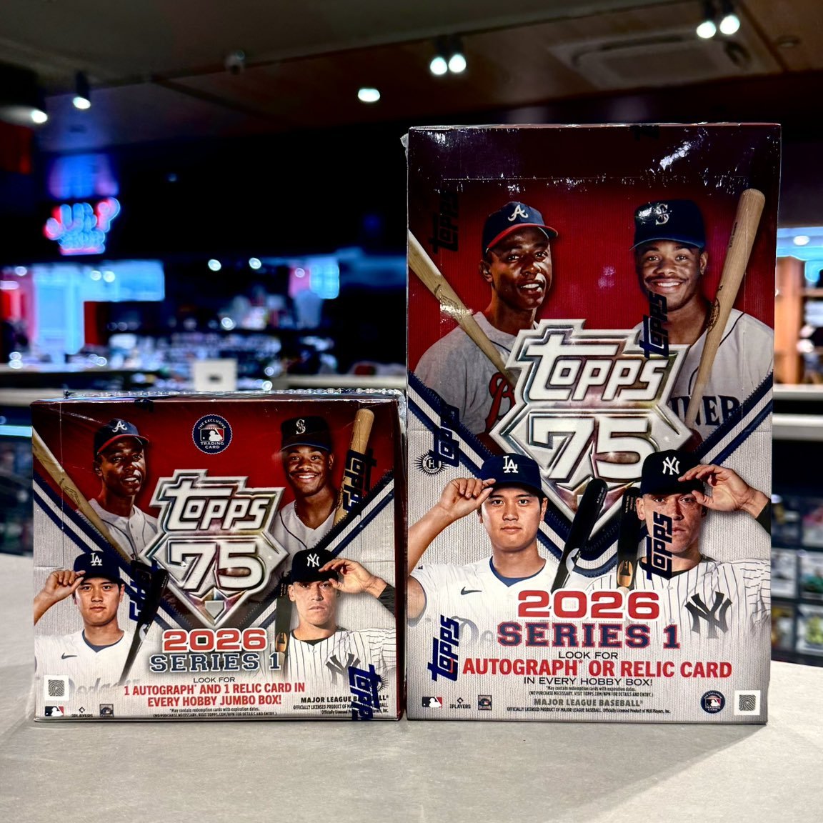 ミント広島ミナモア店 再入荷商品案内】 ・MLB 2026 TOPPS SERIES 1