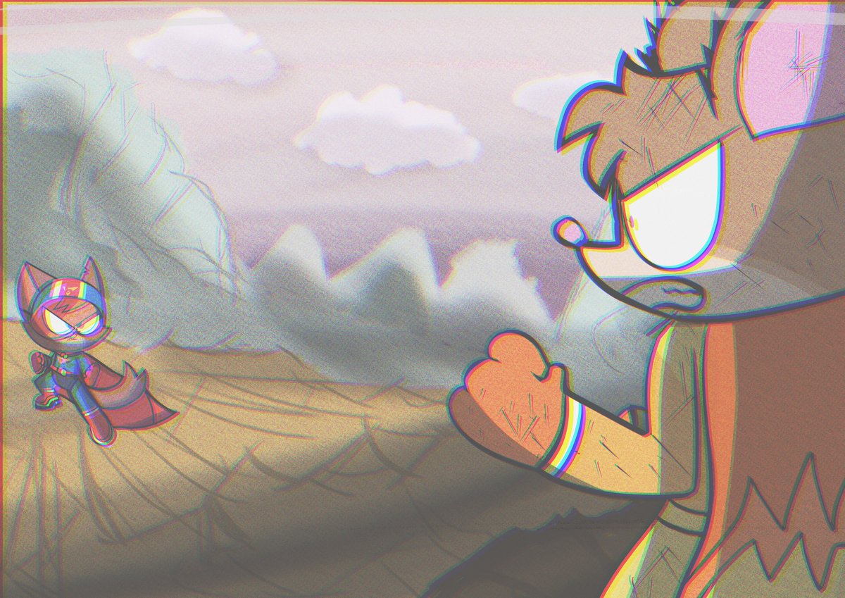 JLRART's tweet photo. BOY YOU THOUGHT THAT WAS IT????!!! NOPE TWO MORE BOY!!!!!
Squadverse AU including Bradley created by @wikiascratchboy 
Characters Murphy and Bunny
 owned by @ajmarekart https://t.co/IXnyIS642B