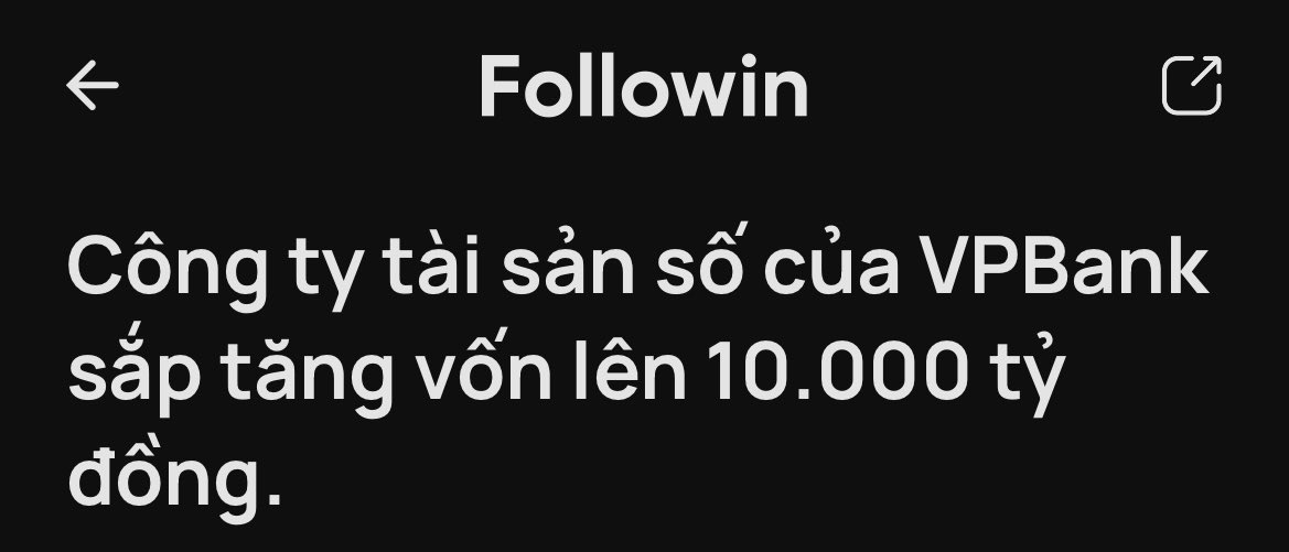 CAEX nâng vốn 10.000 tỷ để mở sàn crypto.

Nghe thì to… nhưng trong thị trường mà cá voi hắt hơi bay vài nghìn tỷ 🤡

Chưa tính hàng ta thứ khác?

Ae cảm nhận việc này như thế nào?