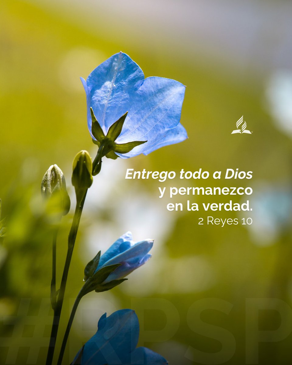 iasdsudamerica's tweet photo. Entregar todo a Dios es vivir en libertad. Permanecer en la verdad es elegir paz.
👉 Reafirma hoy tu entrega al Señor.

🤗🙏🏼 #rpsp #PrimeroDios #2Reyes10

📖 🎧 Escucha este RPSP: https://t.co/lOMR6xzhgL https://t.co/p05gfZleaG