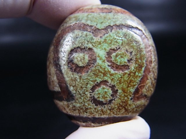 ヴィンテージ天珠、【十眼：じゅうがん】 #天珠 #レアストーン #天然石