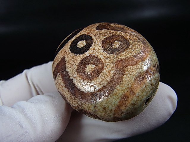 ヴィンテージ天珠、【十眼：じゅうがん】 #天珠 #レアストーン #天然石