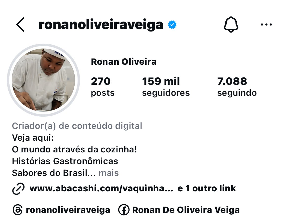 🚨MUTIRÃO

Desde que começou o BBB, o Ronan está defendendo a Ana Paula com unhas e dentes aqui fora. Vamos dar uma forcinha para o divo no Instagram, tenho certeza que a Ana vai ficar super feliz✨

Quem seguir comentar aqui e RT para espalhar 

Link: instagram.com/ronanoliveirav…