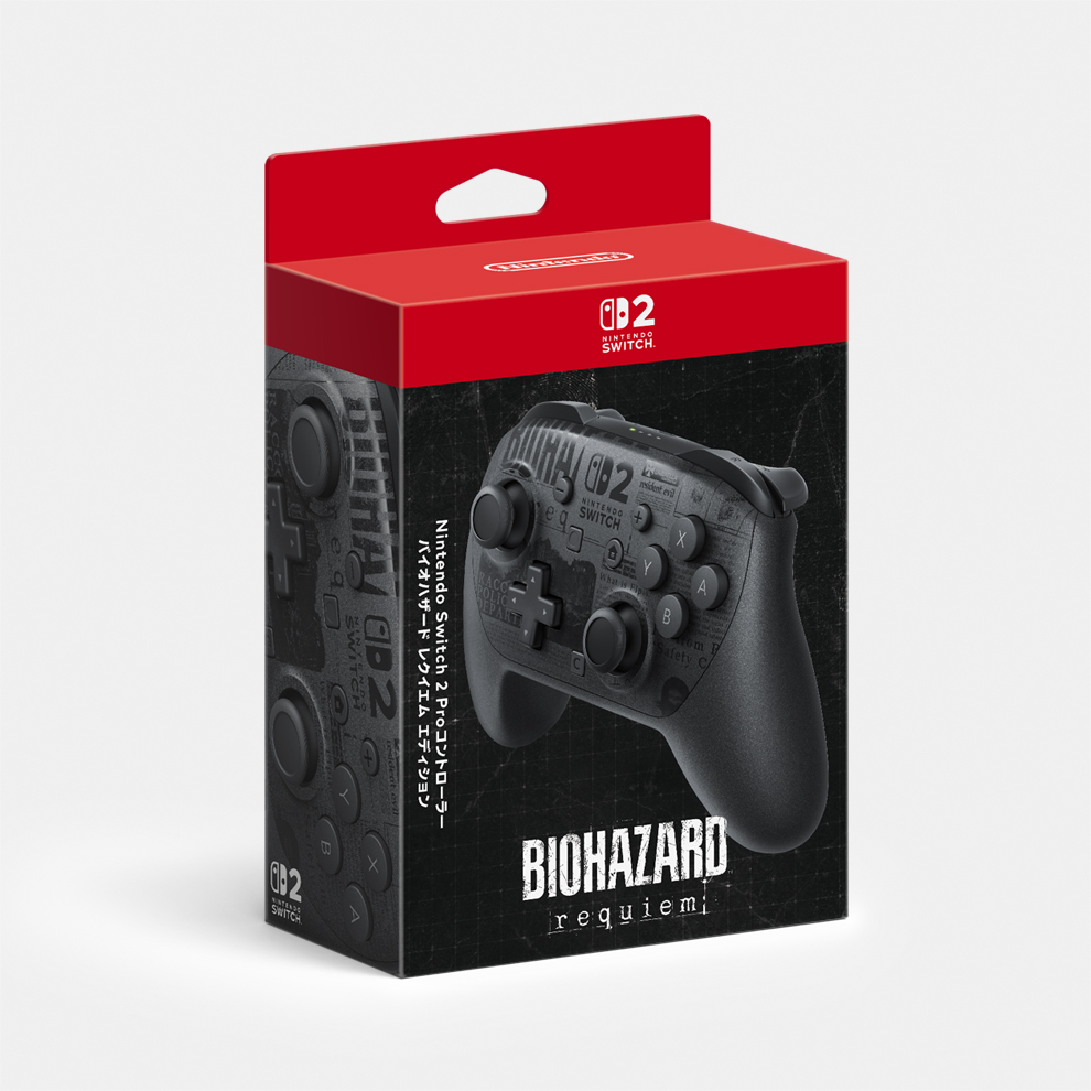 新商品] 「Nintendo Switch 2 Proコントローラー バイオハザード