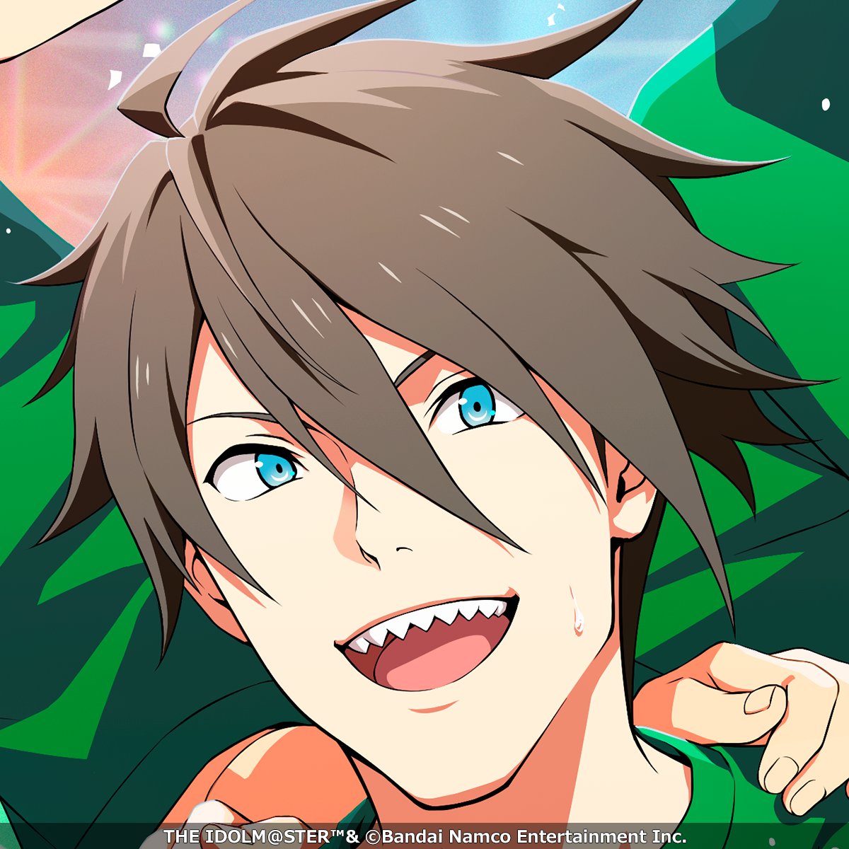 SideM_official's tweet photo. #握野英雄BD2026
🎉Happy Birthday🎉

⭐🎂✨
あの誕生日特製パンケーキ、プロデューサーも手伝ってくれたんだろ？　龍もチョコプレートに名前書くのにずいぶん練習してくれてたらしいし……なんか今、すげー幸せだ！
⭐🎂✨

https://t.co/0sc55dUbKM
#SideM https://t.co/OmOtUXkgFW