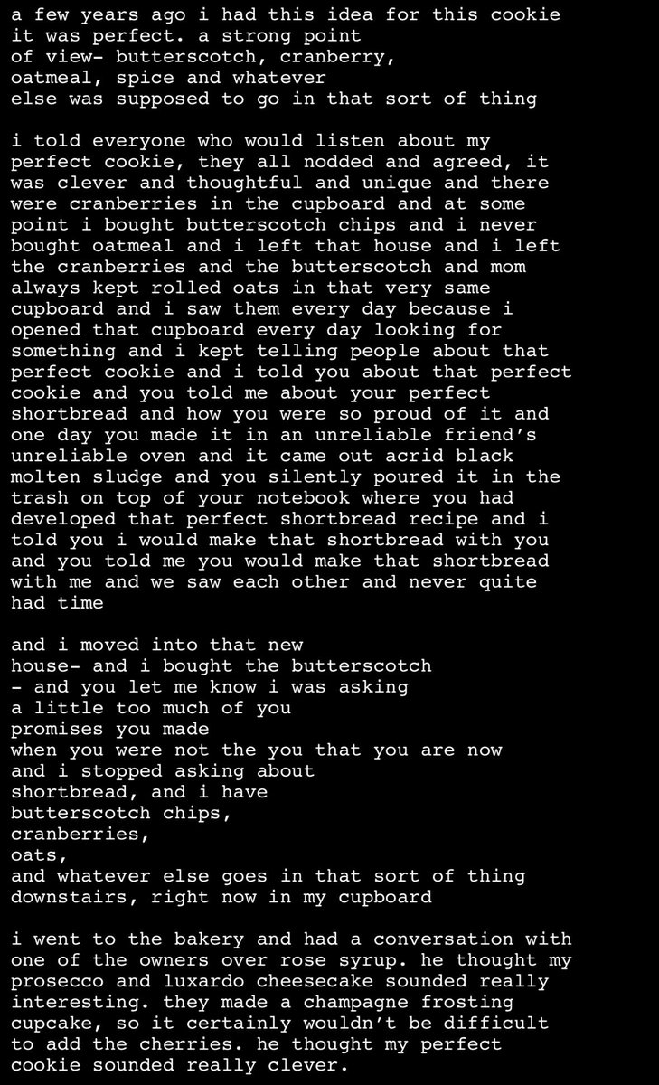 LUVSTARGRL's tweet photo. clove (February 2026)
i wrote a poem about baking and intent https://t.co/ePMXbrmTHv