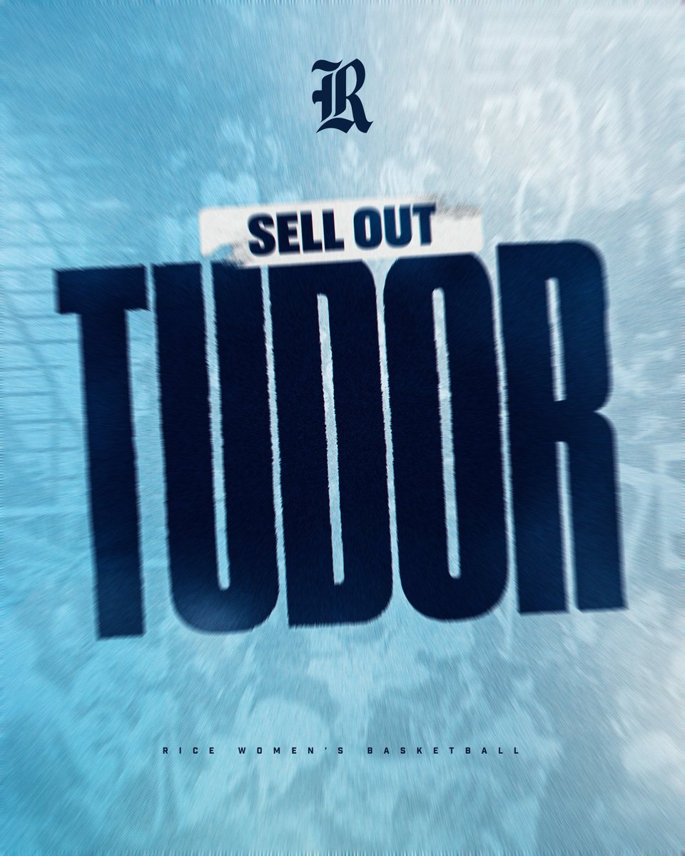 RiceWBB's tweet photo. WE NEED YOU SATURDAY ‼️

Join us at Tudor Fieldhouse Saturday against Tulsa at 1 pm. 

Pom poms, balloon artists, face painting, American Championship trophy photo opportunity and celebration, and more!!!

Tudor is the place to be!

#GoOwls👐 https://t.co/HPJGjUHy2e