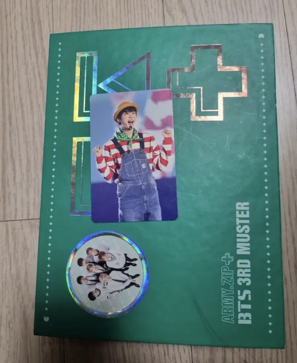 wts bts ph 3rd muster dvd with jin photocard - 2350 — dop: 900