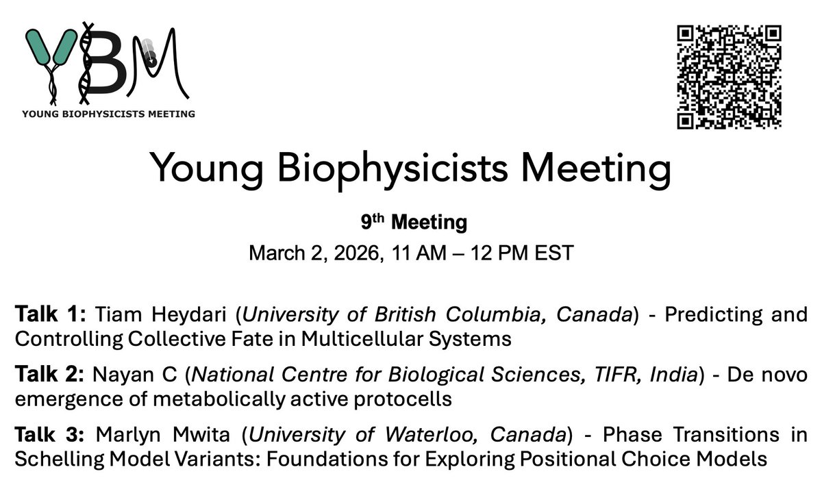 YoungBiophysicistsMeeting tweet media